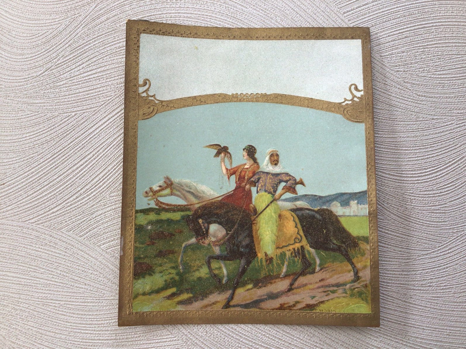 Arabier te paard, Ophalen of Verzenden, Gebruikt, Sigarenbandjes