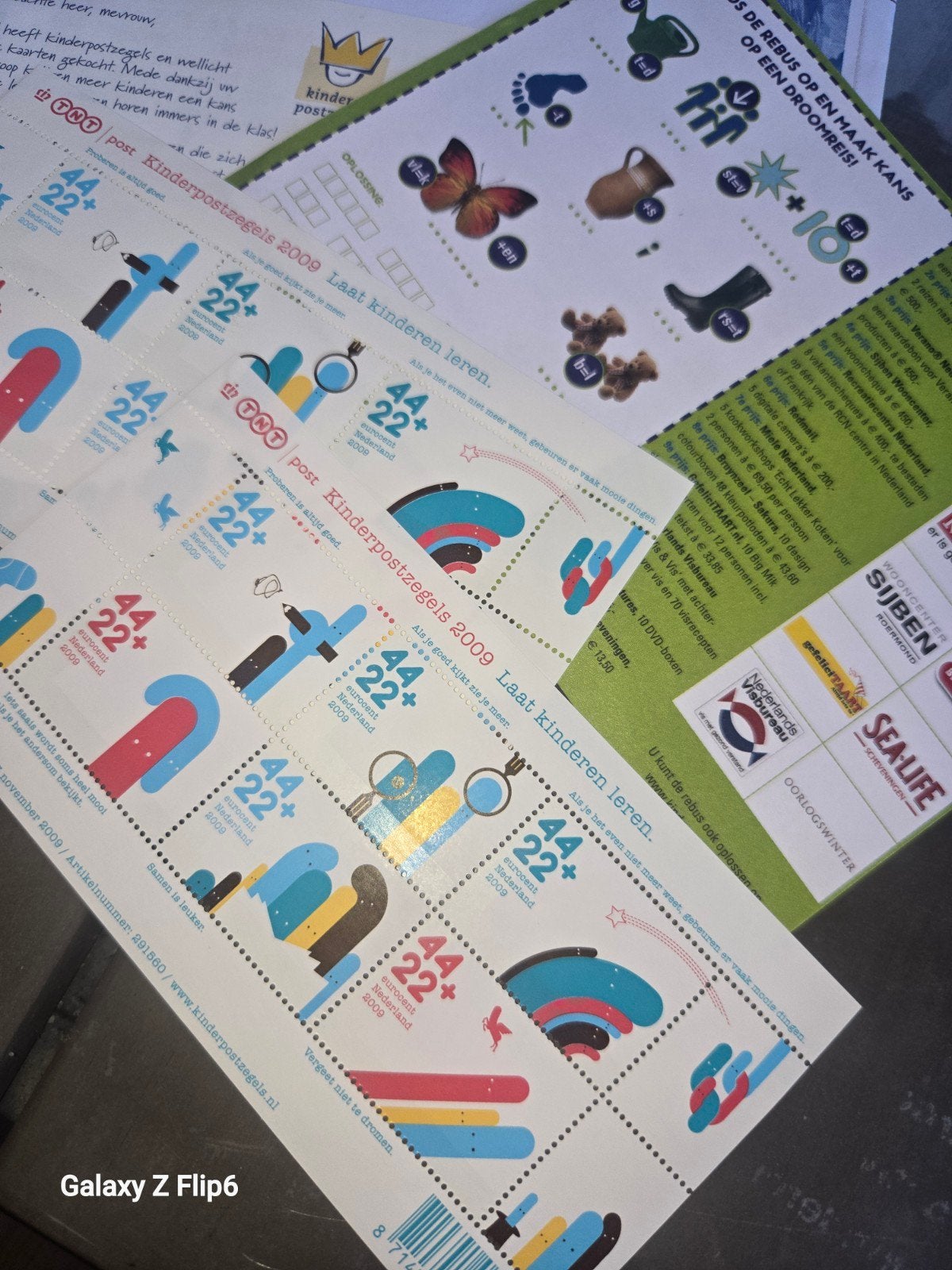 Kinderpostzegels 2009 - Laat kinderen leren, Postzegels en Munten, Postzegels | Nederland, Ophalen of Verzenden, Na 1940, Postfris