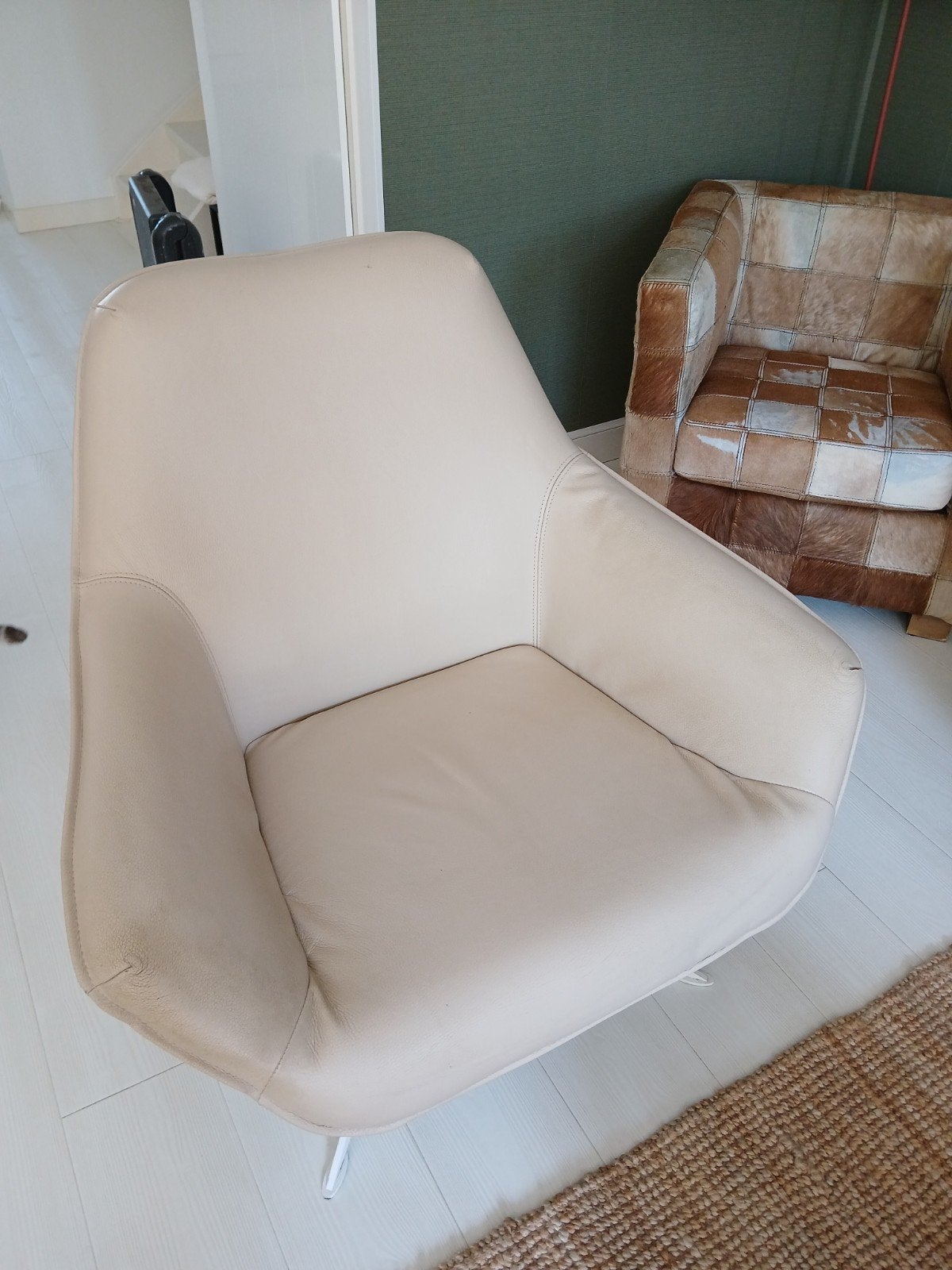 Draaistoel, Huis en Inrichting, Banken | Sofa's en Chaises Longues, Ophalen, Gebruikt, Eenpersoons, Minder dan 150 cm