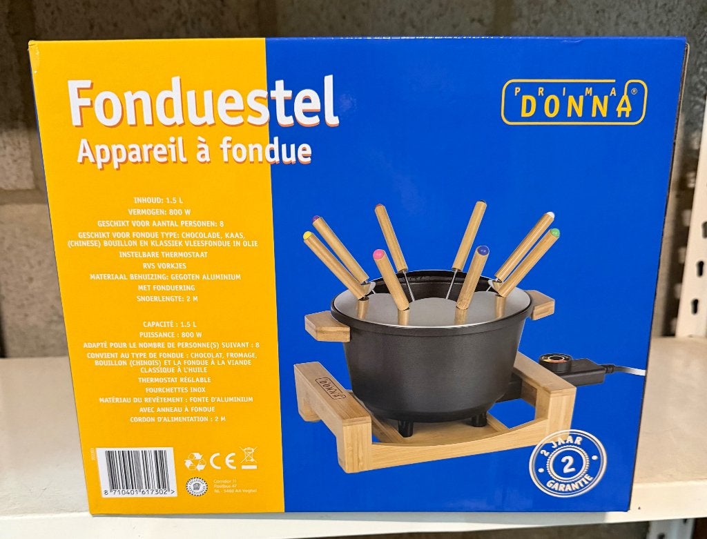 Fonduestel - NIEUW, Ophalen, Nieuw, Fondueset