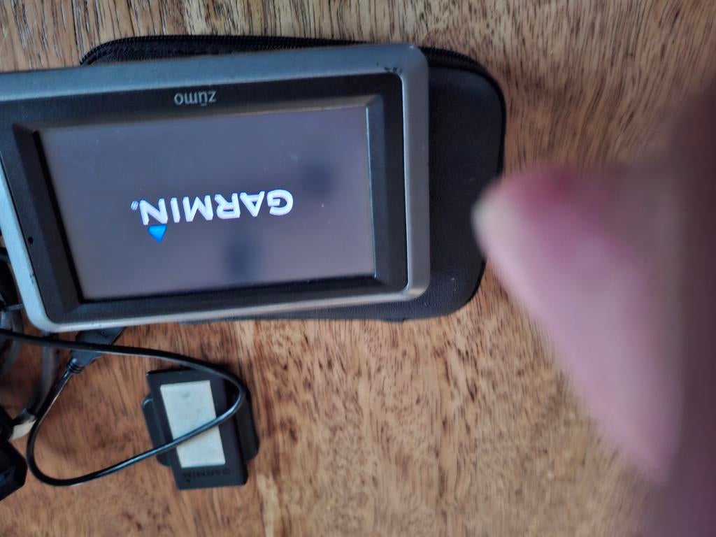 Garmin motor navigatiesysteem met accessoires, Ophalen of Verzenden, Gebruikt
