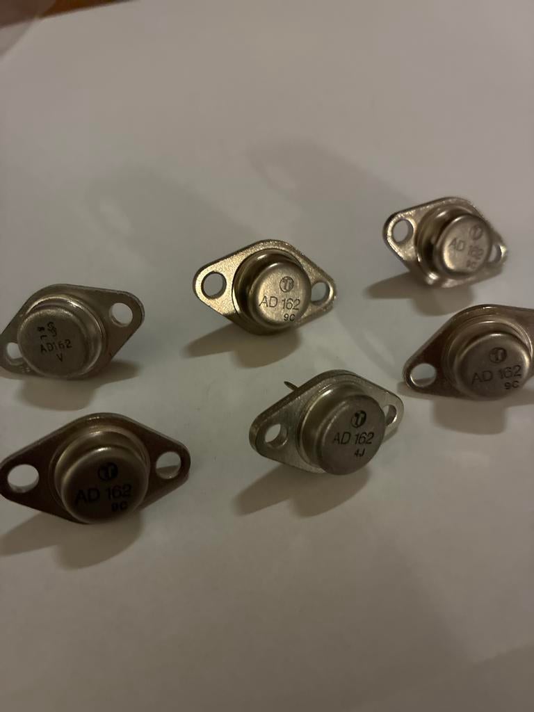 AD162 Transistoren - Totaal 6 Stuks, Hobby en Vrije tijd, Elektronica-componenten, Gebruikt, Ophalen of Verzenden