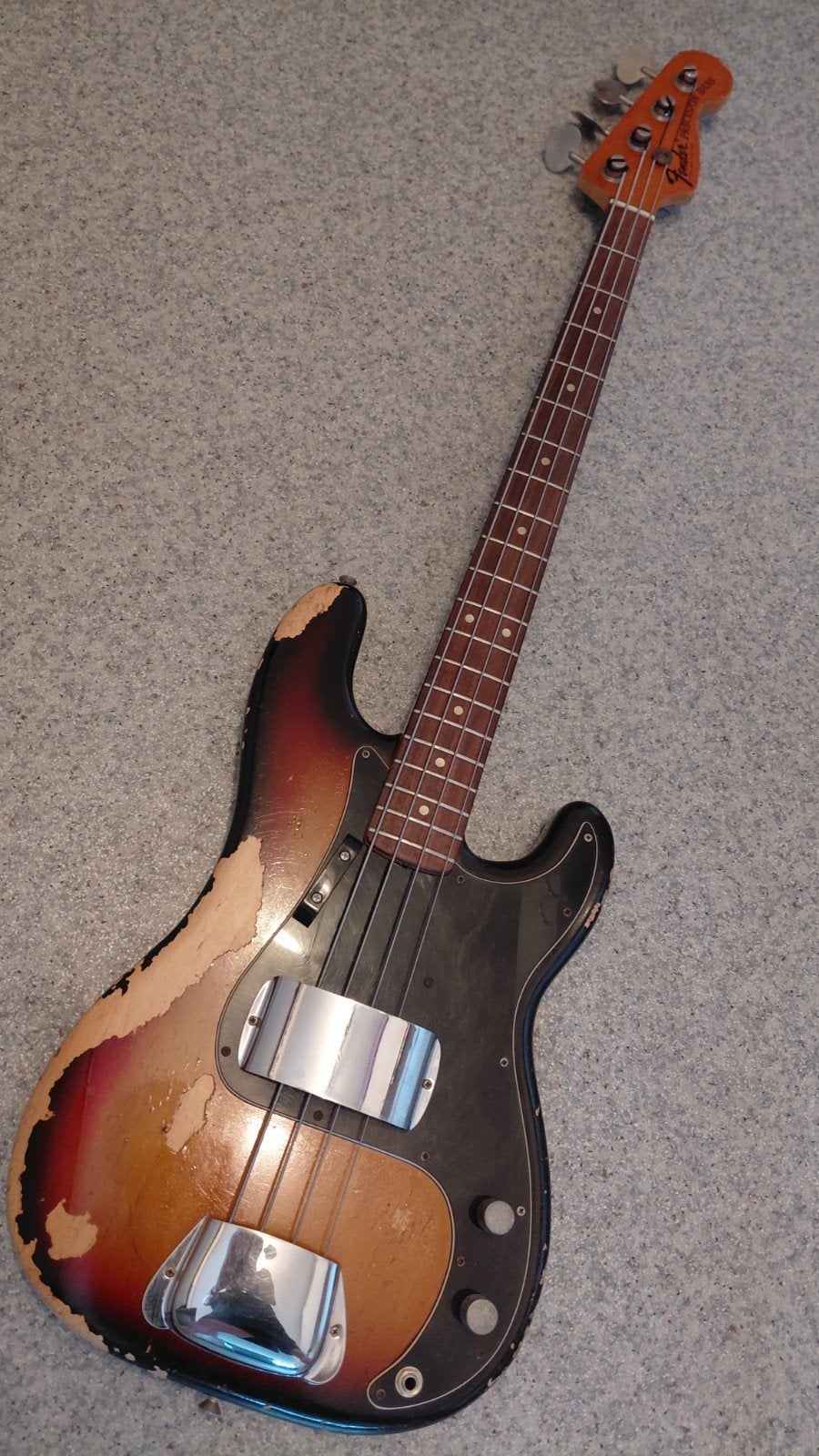Fender Precision Bass 1973, Muziek en Instrumenten, Ophalen of Verzenden, Gebruikt, Elektrisch