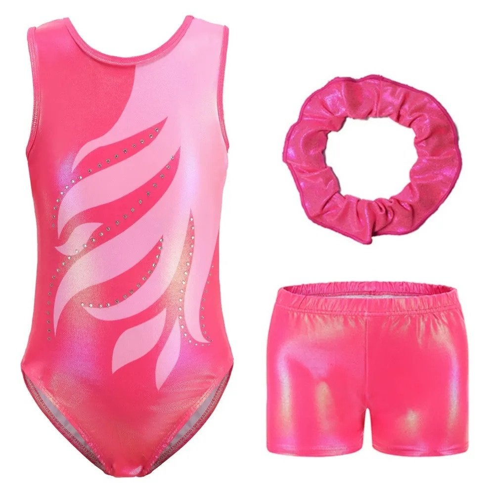 Turnpakje turnbroekje roze 110 116 122 128 134 140 146 152, Nieuw, Roze, Turnpak(je), Kindermaat 122 t/m 140