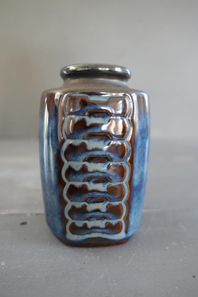 Vintage Soholm Hojbraendt Stentoj vaas design Einar Johansen, Verzenden