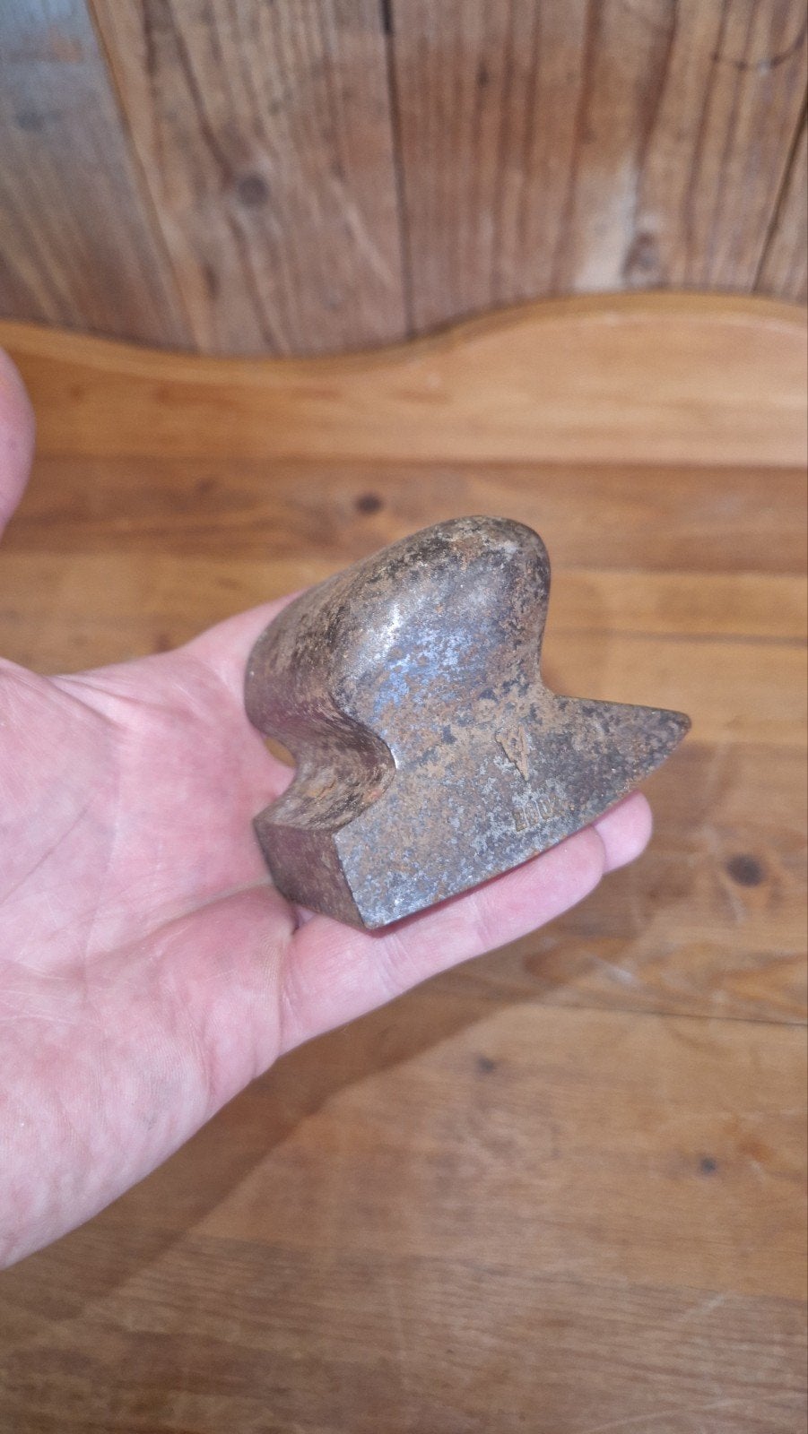 Oud uitdeuk gereedschap, beating dolly., Ophalen of Verzenden