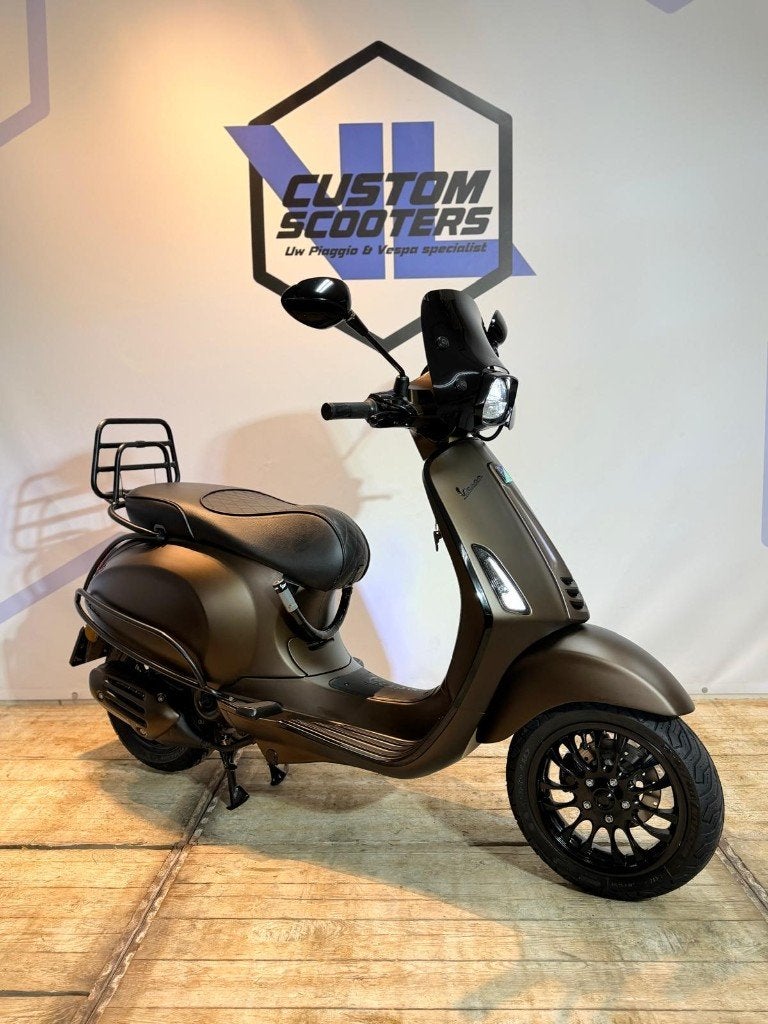 Vespa Sprint iget E4 Marrakech Brown 45km brom full option
