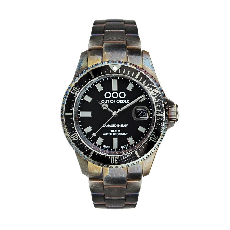 OOO Casanova Horloge - Zwitsers Quartz, 10 ATM Waterdicht, Overige merken, Staal, Polshorloge, Nieuw