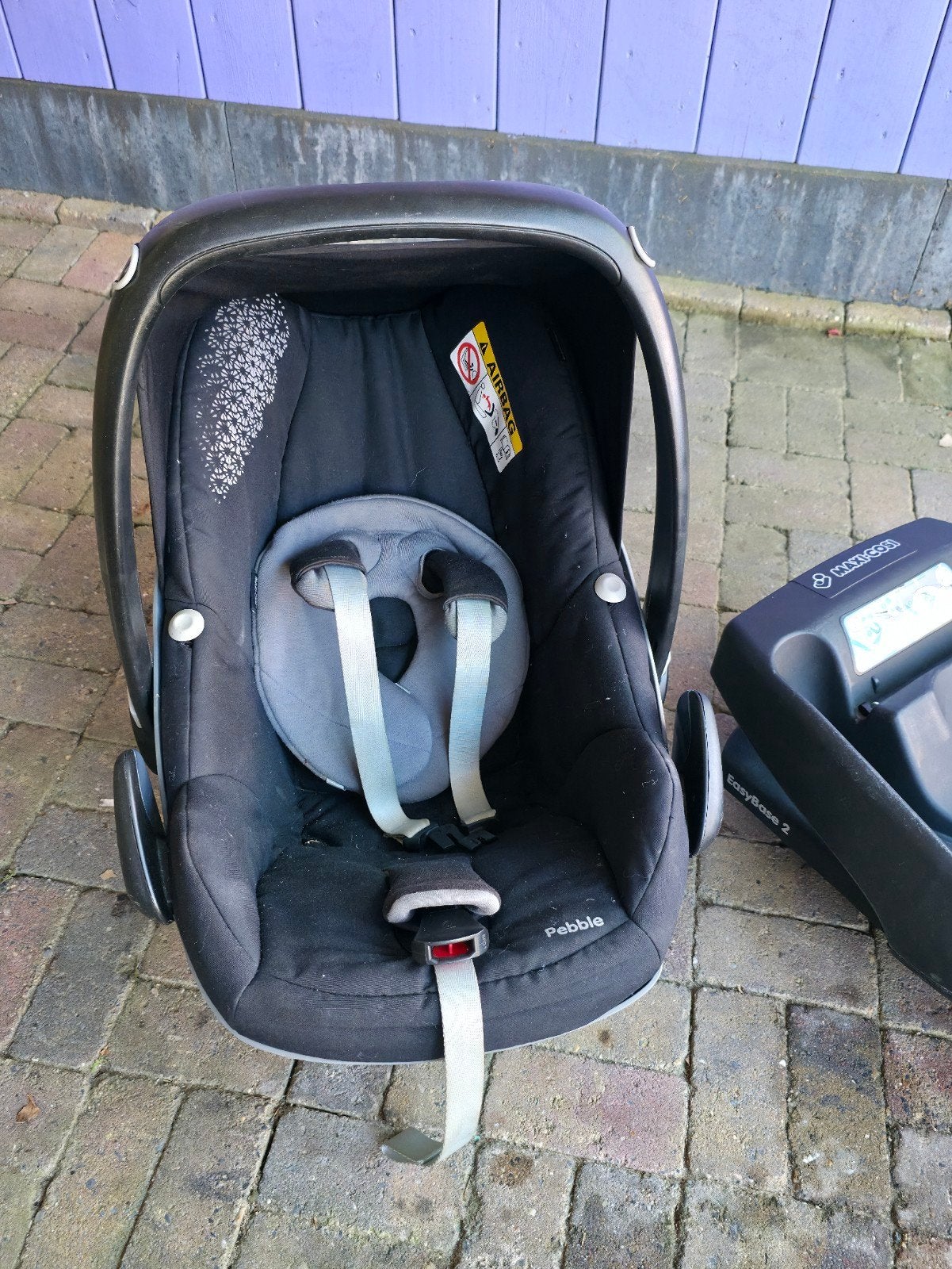 Maxicosi pebble met easybase 2, Ophalen, 0 t/m 13 kg, Maxi-Cosi, Gebruikt