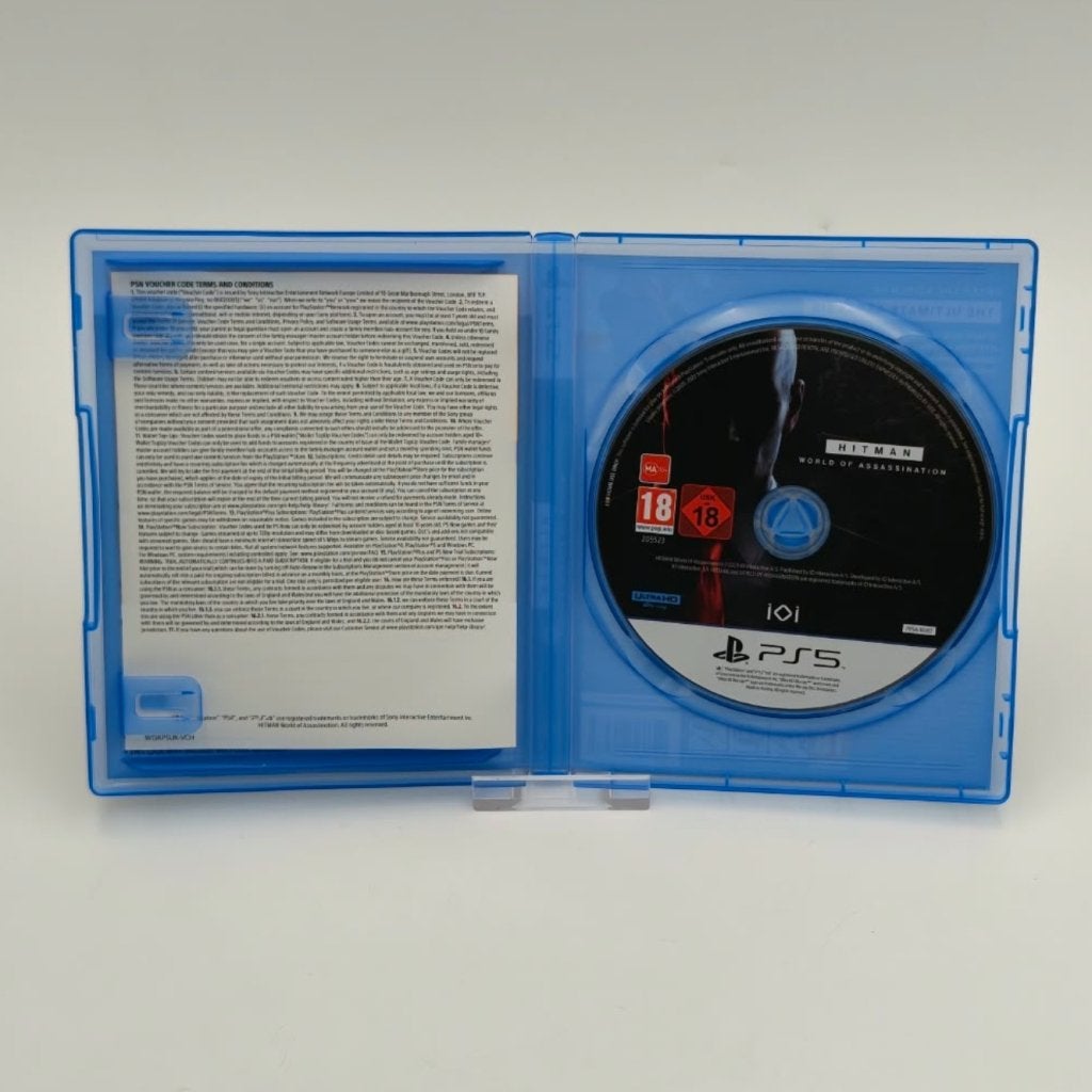 Hitman World of Assassination 2+3 Playstation 5 ( PS5 ) Game, Sony, Zo goed als nieuw, Support@sony.com, 1-7-1 Konan, Minato-ku
Tokyo 108-0075
Japan