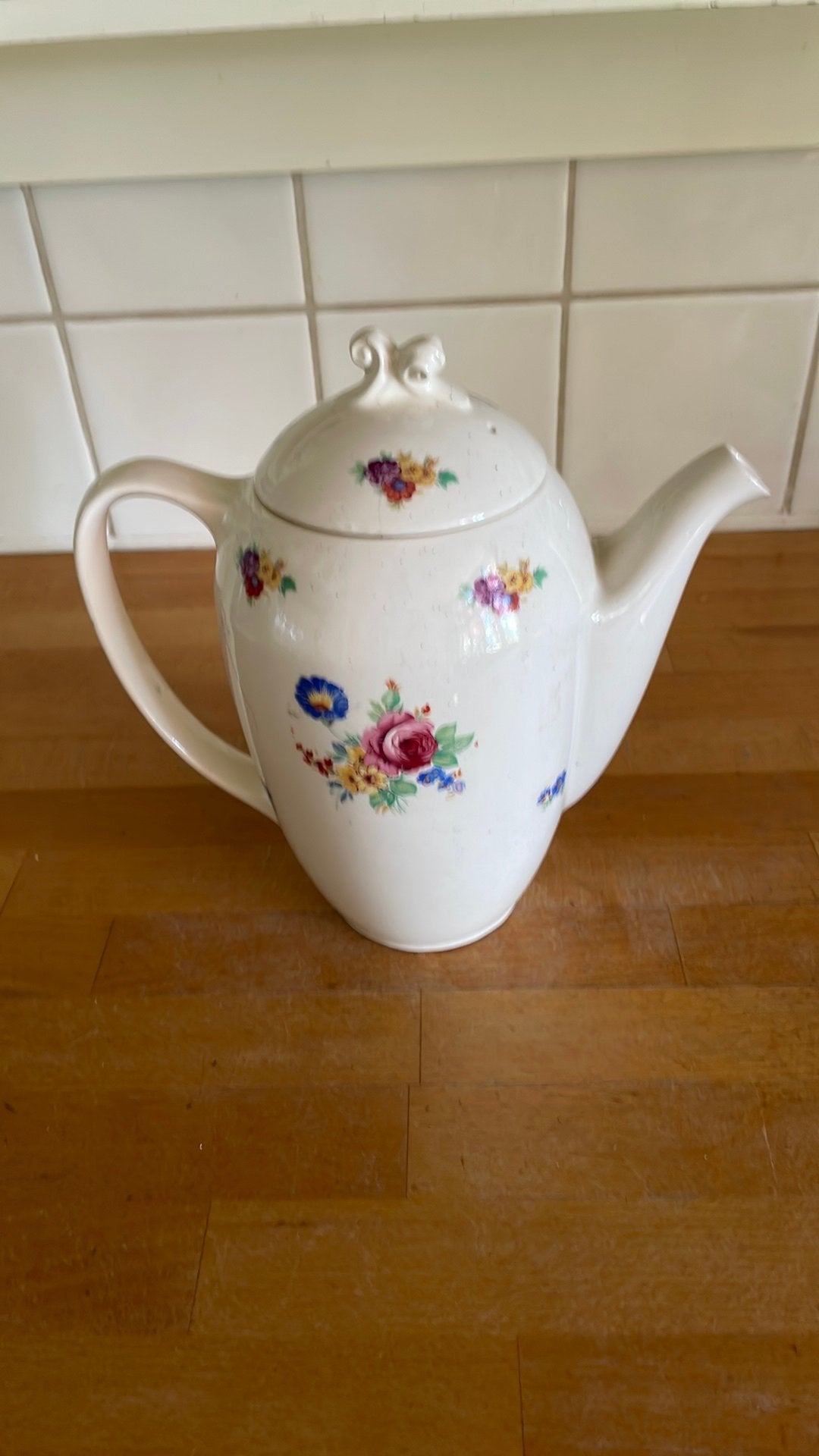 Theepot, Ophalen