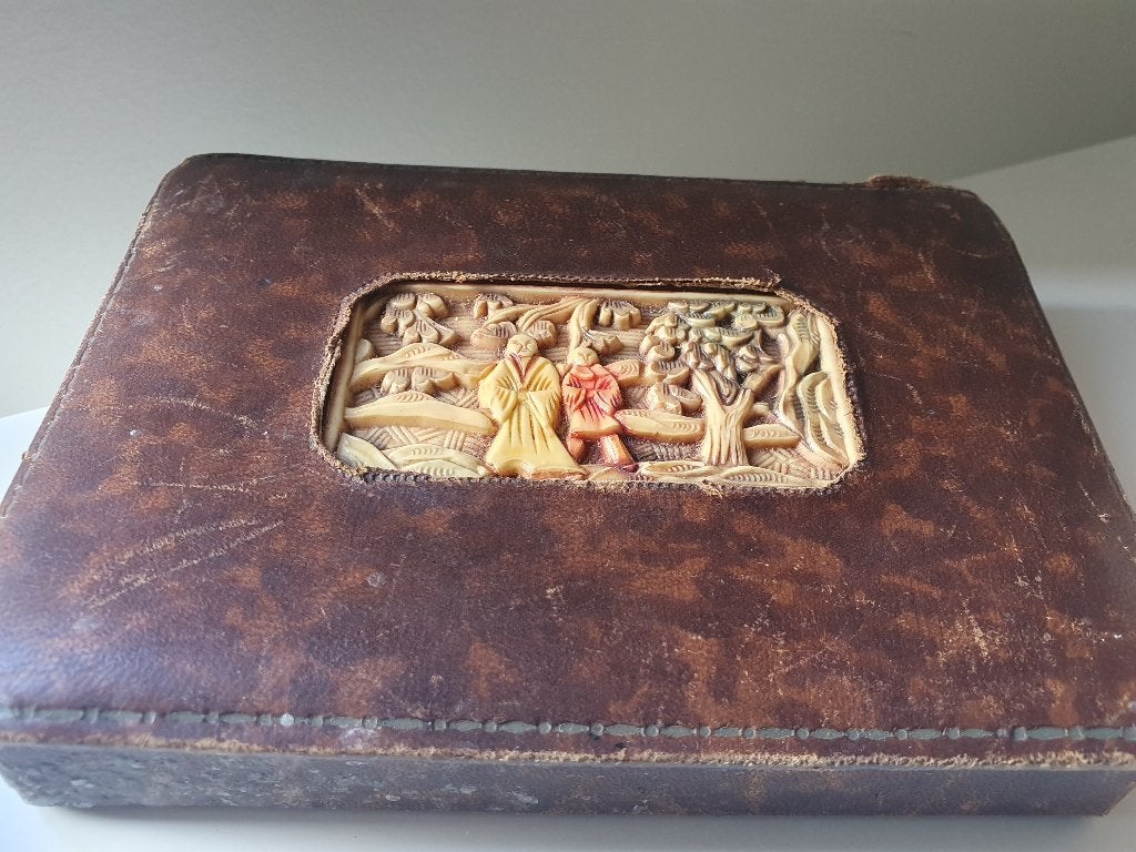 "oud" Chinees doosje, Antiek en Kunst, Ophalen of Verzenden