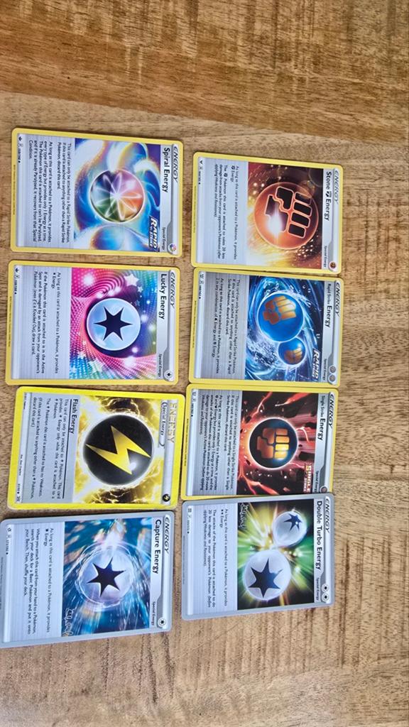 Pokémon Energiekaarten Collectie - Diverse Typen, Ophalen of Verzenden