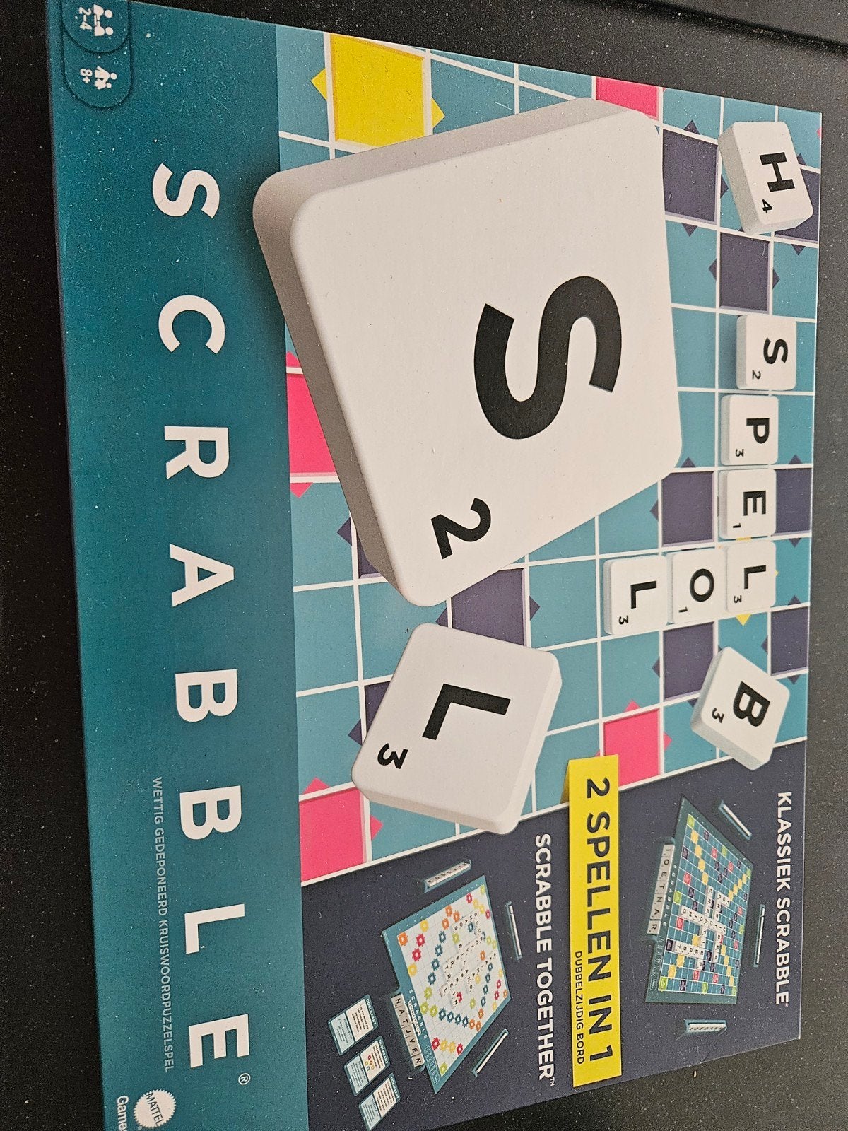 Scrabble 2 in 1 spel, Ophalen