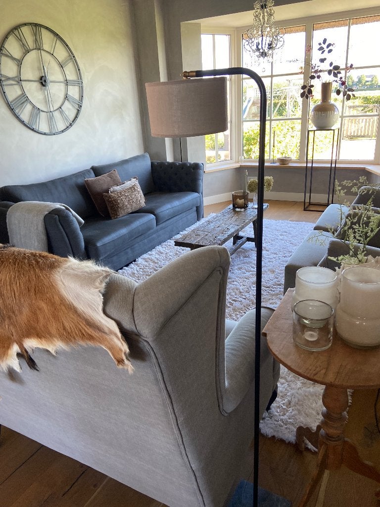 Volledig landelijk interieur woonkamer, Ophalen, 250 tot 300 cm, Gebruikt, 75 tot 100 cm