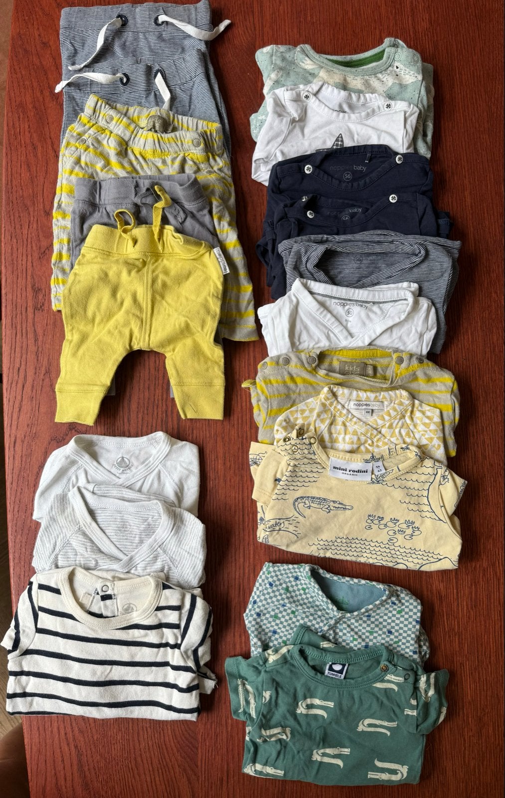 Babykleding jongens set Noppies, Petit Bateau, Mini Rodini, Ophalen of Verzenden, Zo goed als nieuw, Jongetje
