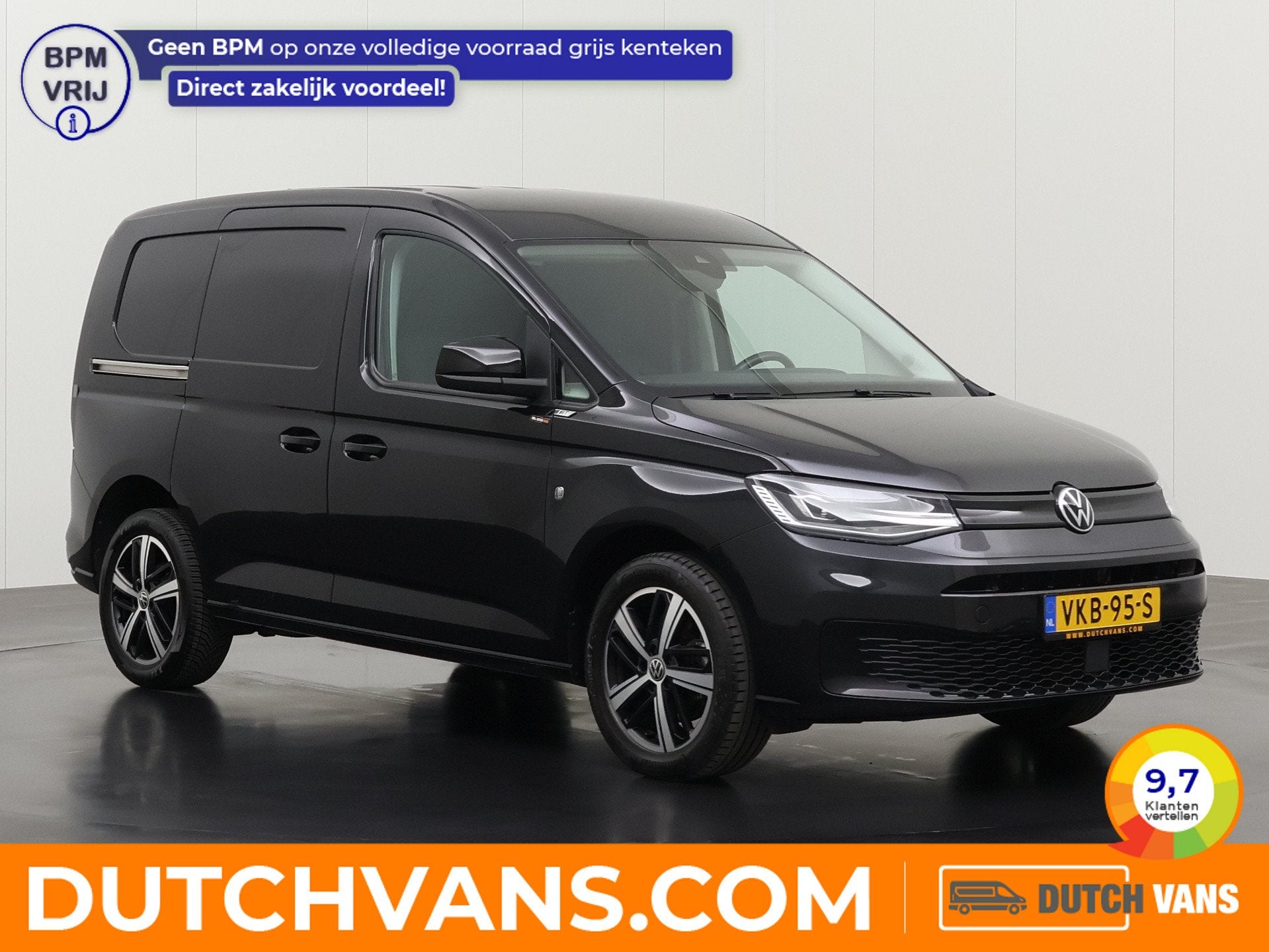 Volkswagen Caddy 2.0TDI 122PK Automaat 1st Edition | Digital, Auto's, Stof, Gebruikt, 4 cilinders, 122 pk