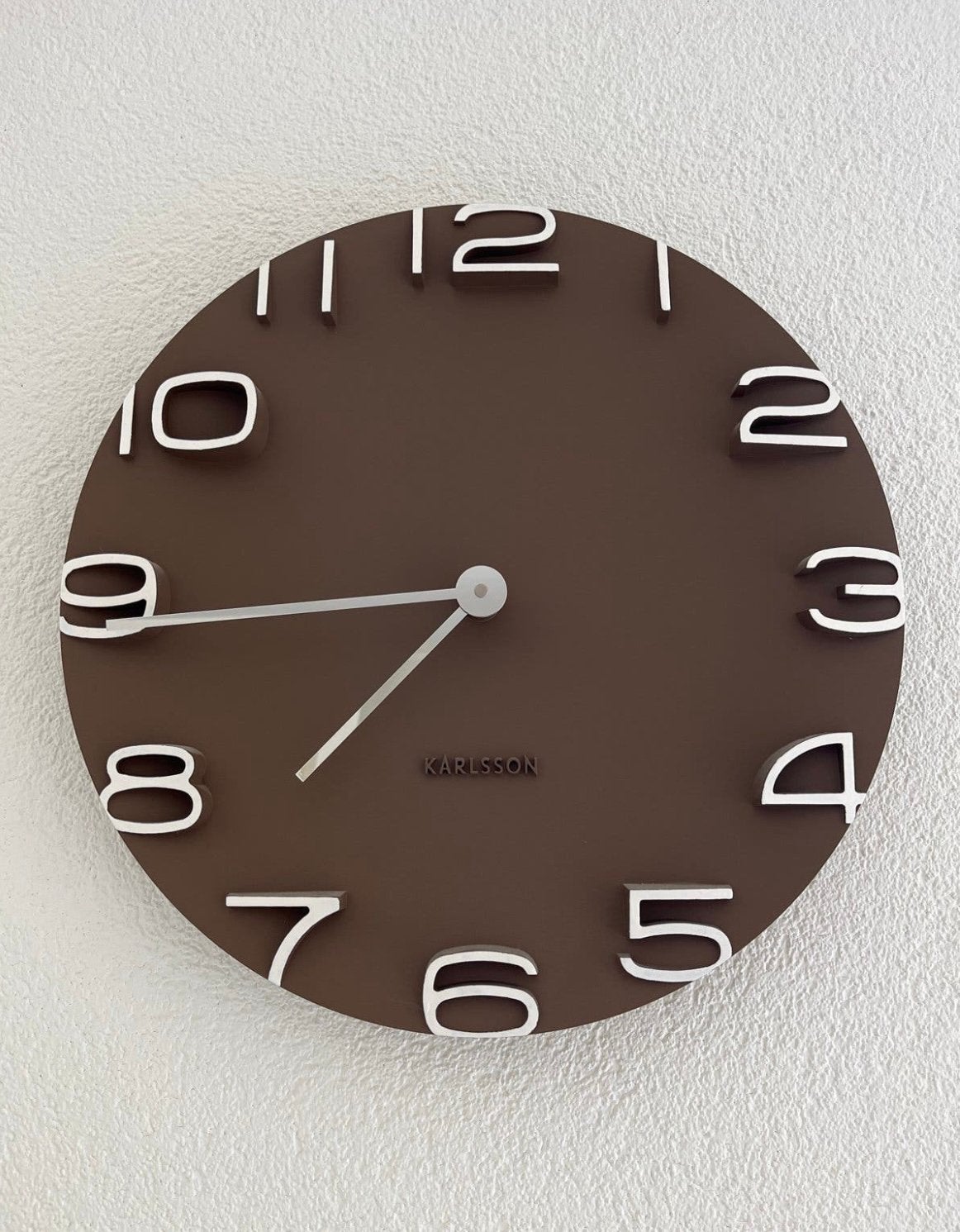Karlosson klok 40 cm - direct beschikbaar, Ophalen, Zo goed als nieuw, Wandklok
