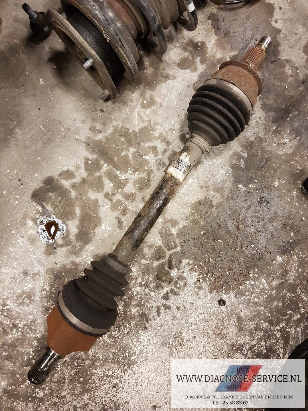 Mini R56 one cooper steekas aandrijfas links handbak N16B16A, Auto-onderdelen, Gebruikt, -, -, Ophalen of Verzenden