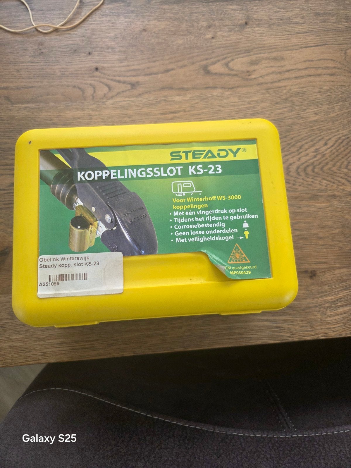 Steady KS-23 Koppelslot voor Winterhoff WS-3000, Ophalen, Zo goed als nieuw