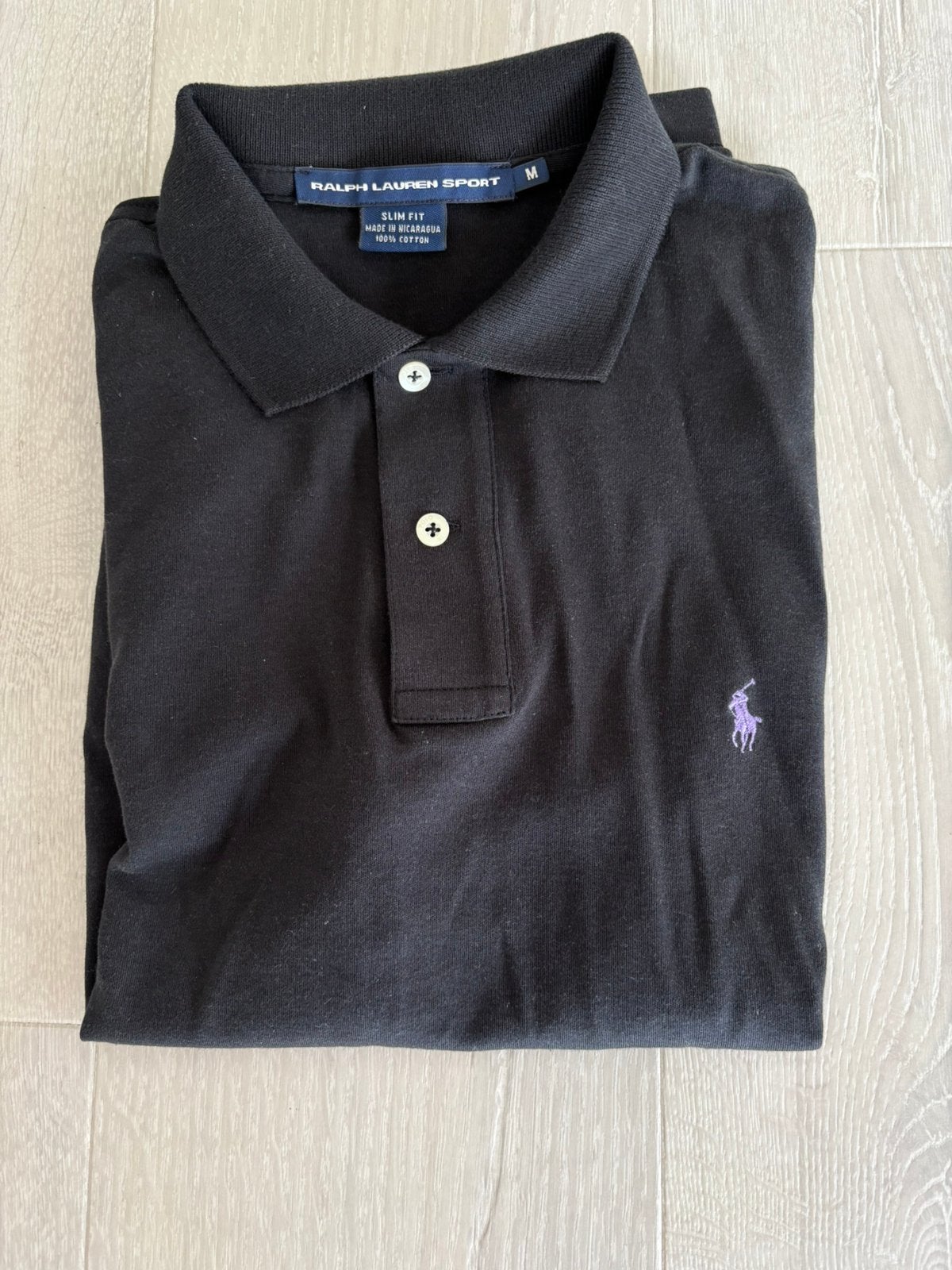 Polo Ralph Lauren Slim Fit DAMES polo M NIEUW, Kleding | Dames, Maat 38/40 (M), Zwart, Nieuw, Ophalen of Verzenden