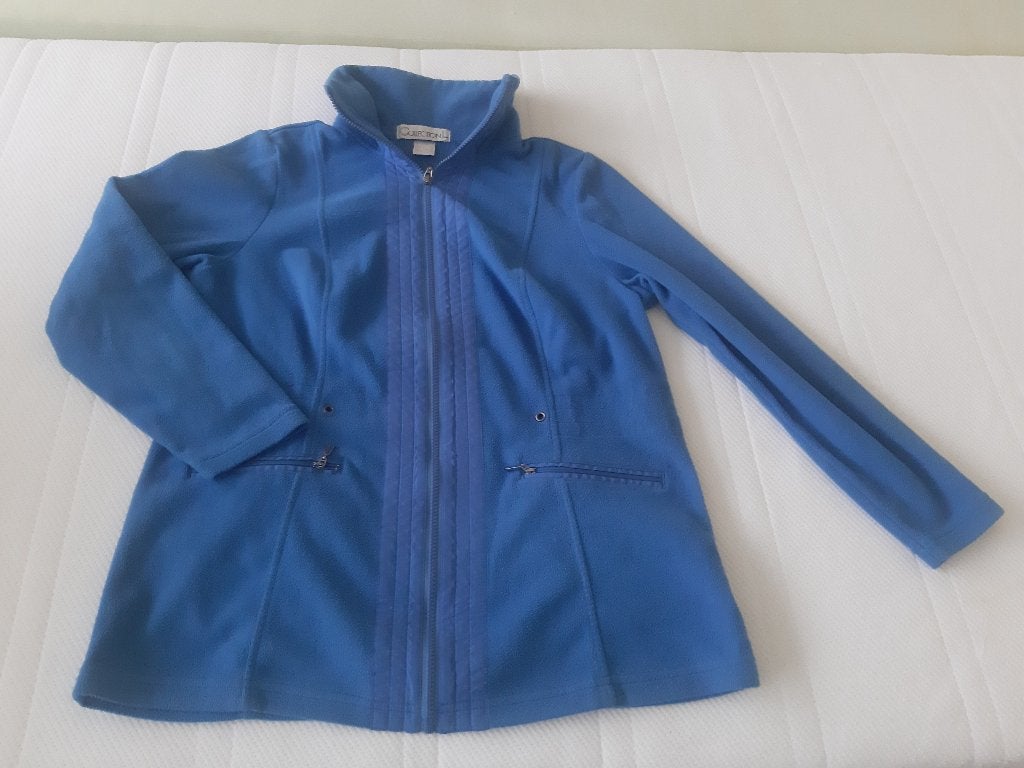 apart blauw fleece vest Collection L maat 42, Ophalen, Zo goed als nieuw, Maat 42/44 (L), Blauw
