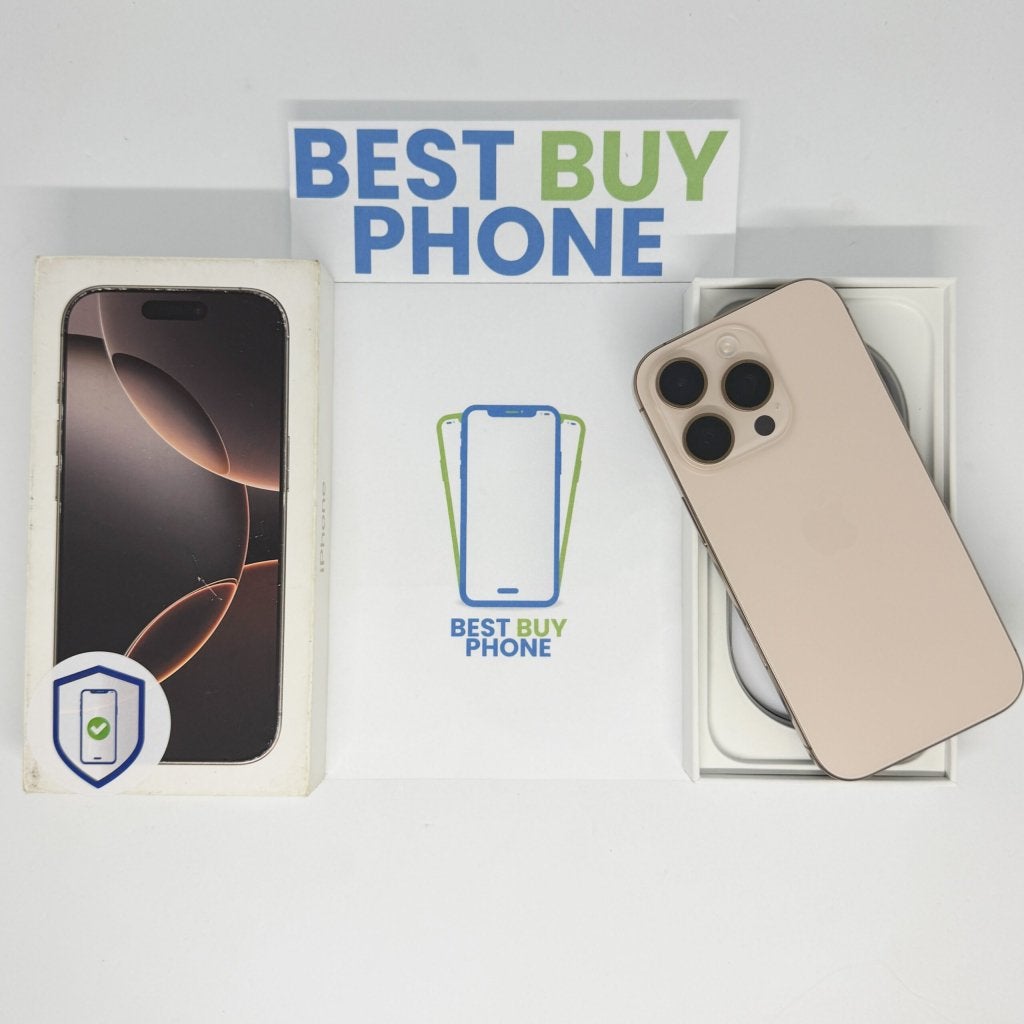iPhone 16 Pro 512GB goud /krasvrij /100% batt /garantie, Telecommunicatie, 256 GB, Apple, Zonder simlock, Goud