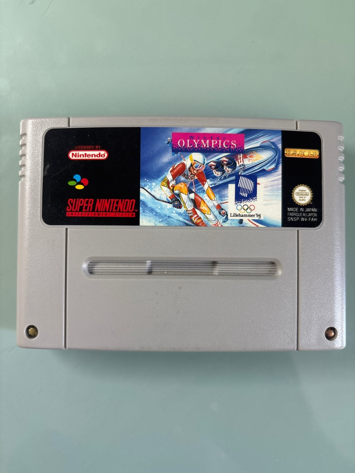 Winter Olympics Lillehammer '94 SNES - Klassieke Wintersport, Spelcomputers en Games, Gebruikt, 1 speler, Ophalen of Verzenden