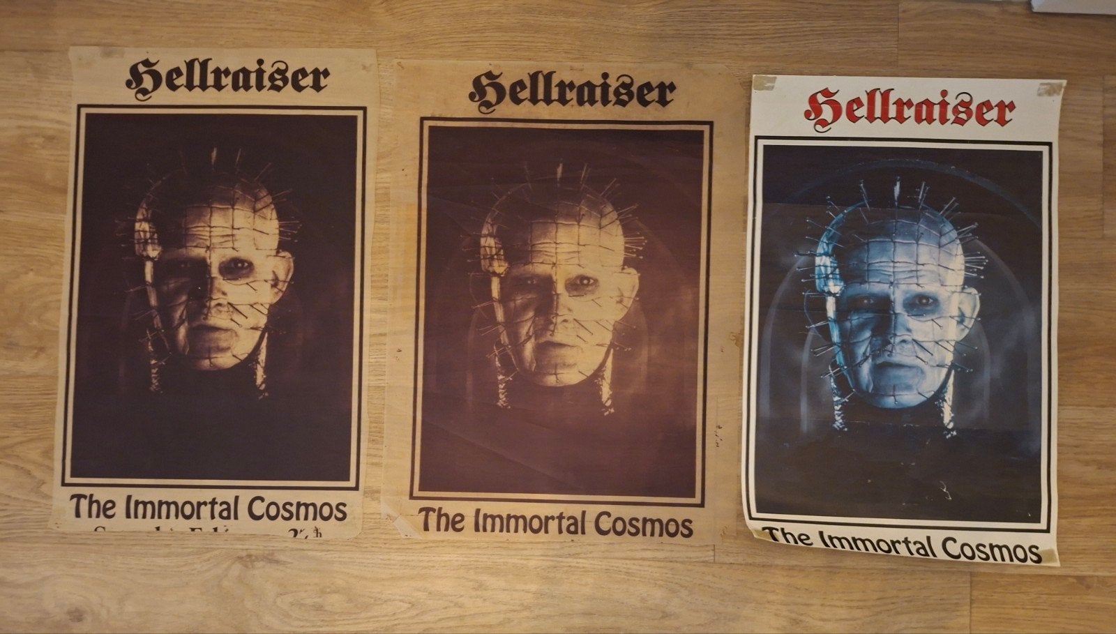 Hellraiser The Immortal Cosmos Posters - Lichtbak posters, Ophalen of Verzenden, A1 t/m A3, Film en Tv