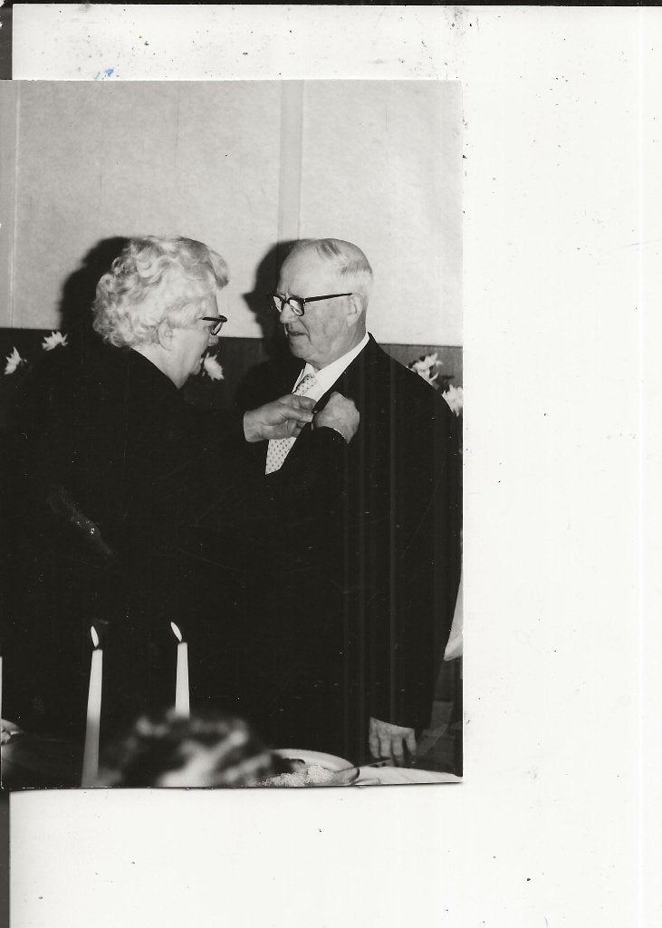 Westland G P van der Zalm 12,5 jaar Kerkmeester 23-11-1963, Verzamelen, Ansichtkaarten | Nederland, Ophalen of Verzenden, 1960 tot 1980