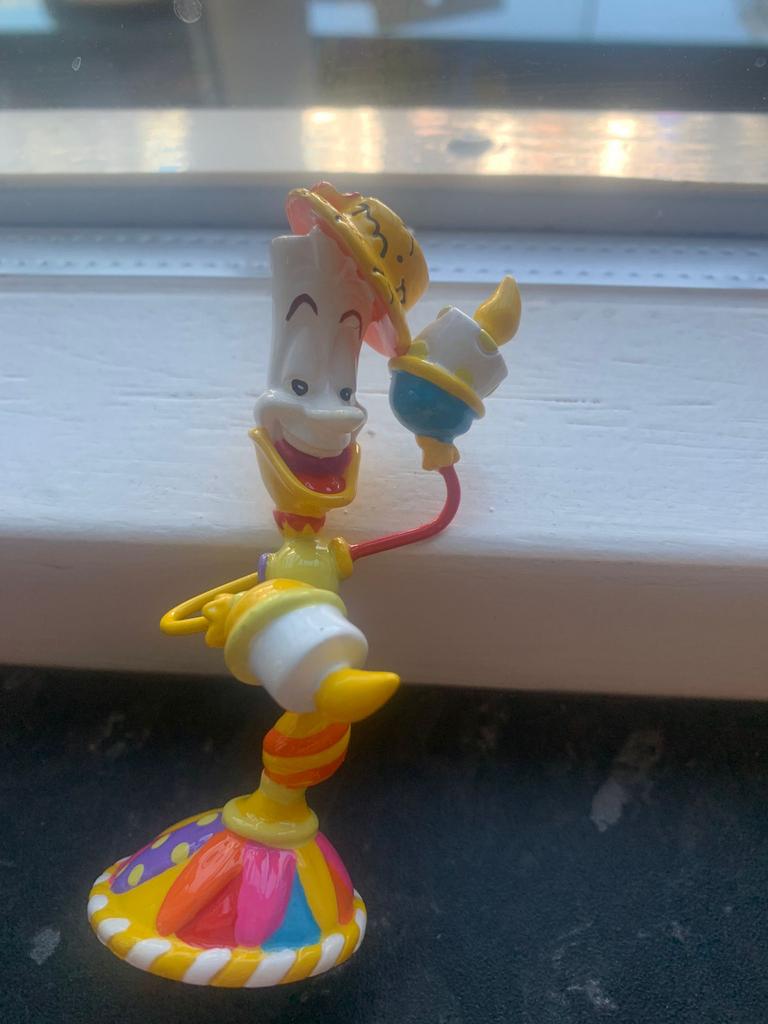 Britto Lumiere Mini-figuur - Disney Belle en het Beest, Ophalen of Verzenden, Overige figuren, Nieuw, Beeldje of Figuurtje