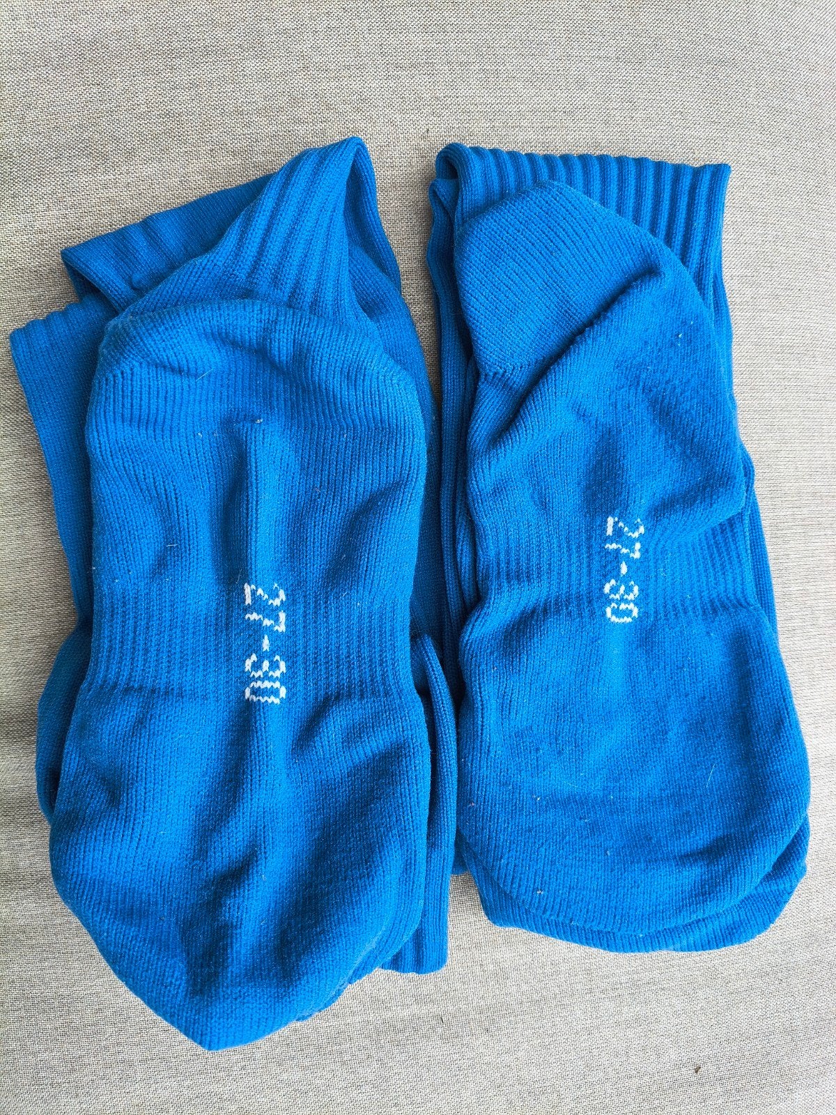 Blauwe sportsokken maat 27-30, Kleding | Heren, Sokken en Kousen, Onbekend, Blauw, Overige maten, Ophalen of Verzenden