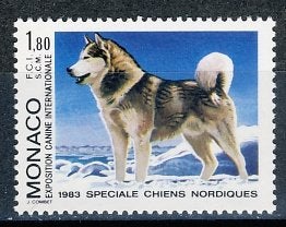 Monaco 1576 Honden 1983 postfris, Ophalen of Verzenden, Postfris