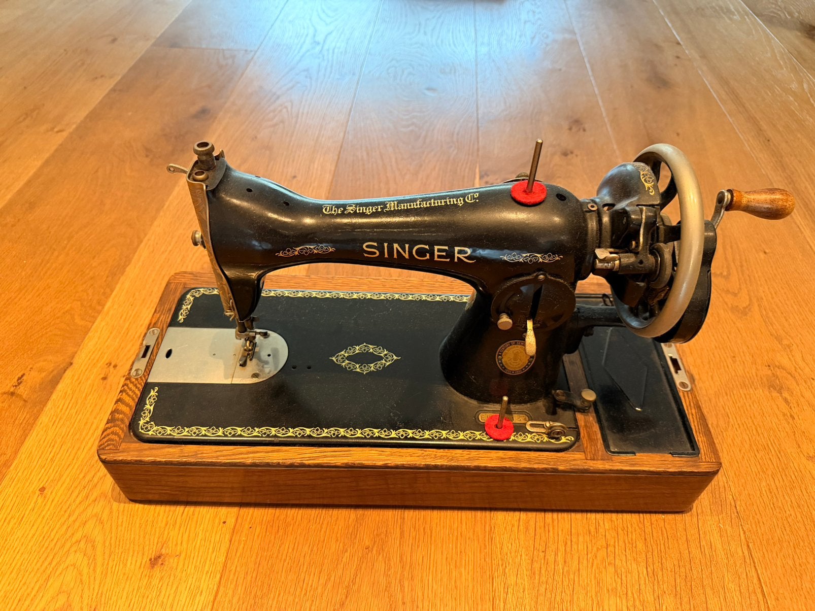 Singer naaimachine, Antiek en Kunst, Ophalen