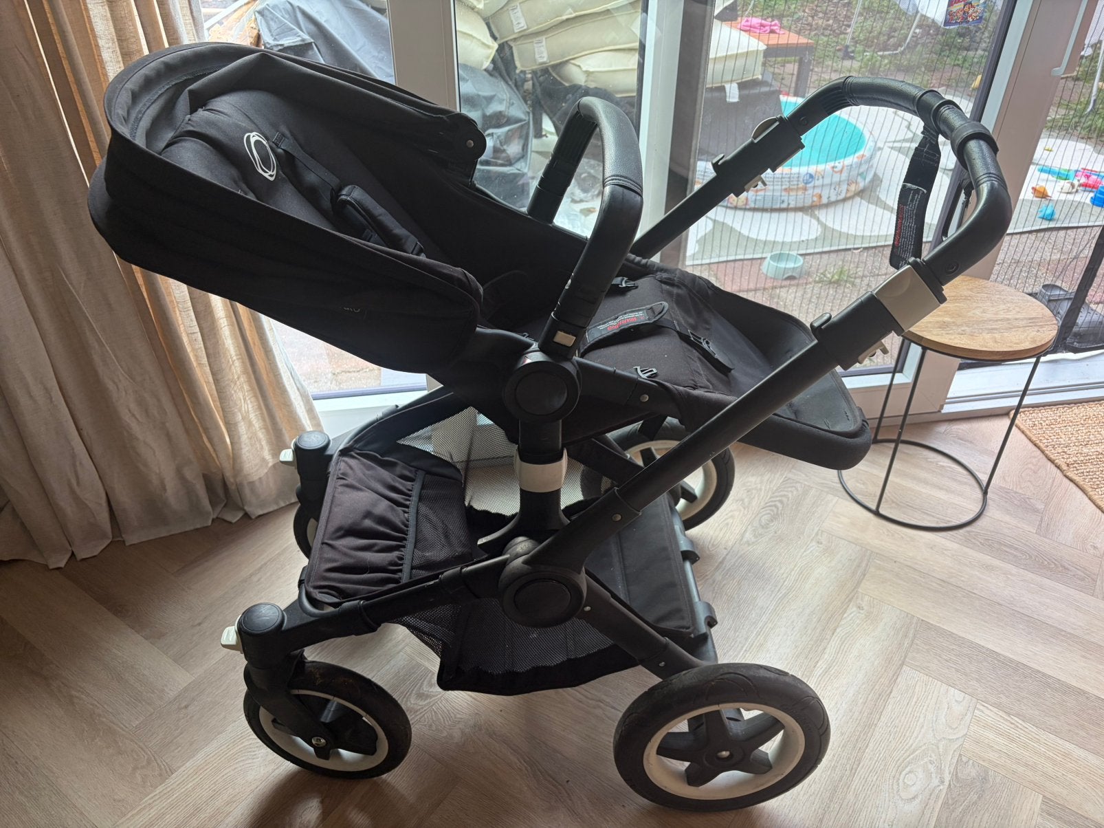 Bugaboo Buffalo kinderwagen met reiswieg en accessoires, Ophalen, Gebruikt, Bugaboo, Combiwagen