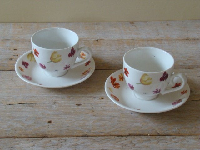 Servies, Janneke Brinkman TULIPS, zo goed als nieuw, Overige merken, Overige typen, Ophalen of Verzenden, Zo goed als nieuw