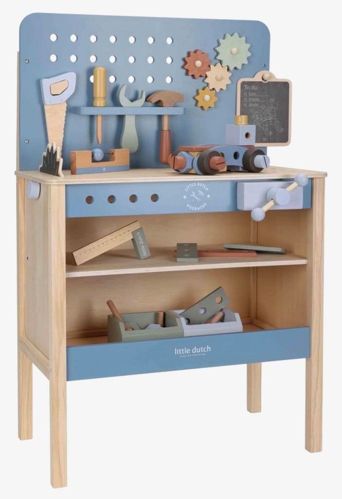 Nieuw Little Dutch houten werkbank met transportschade, Kinderen en Baby's, Speelgoed | Houten speelgoed, ., Meubelstuk of Keukentje