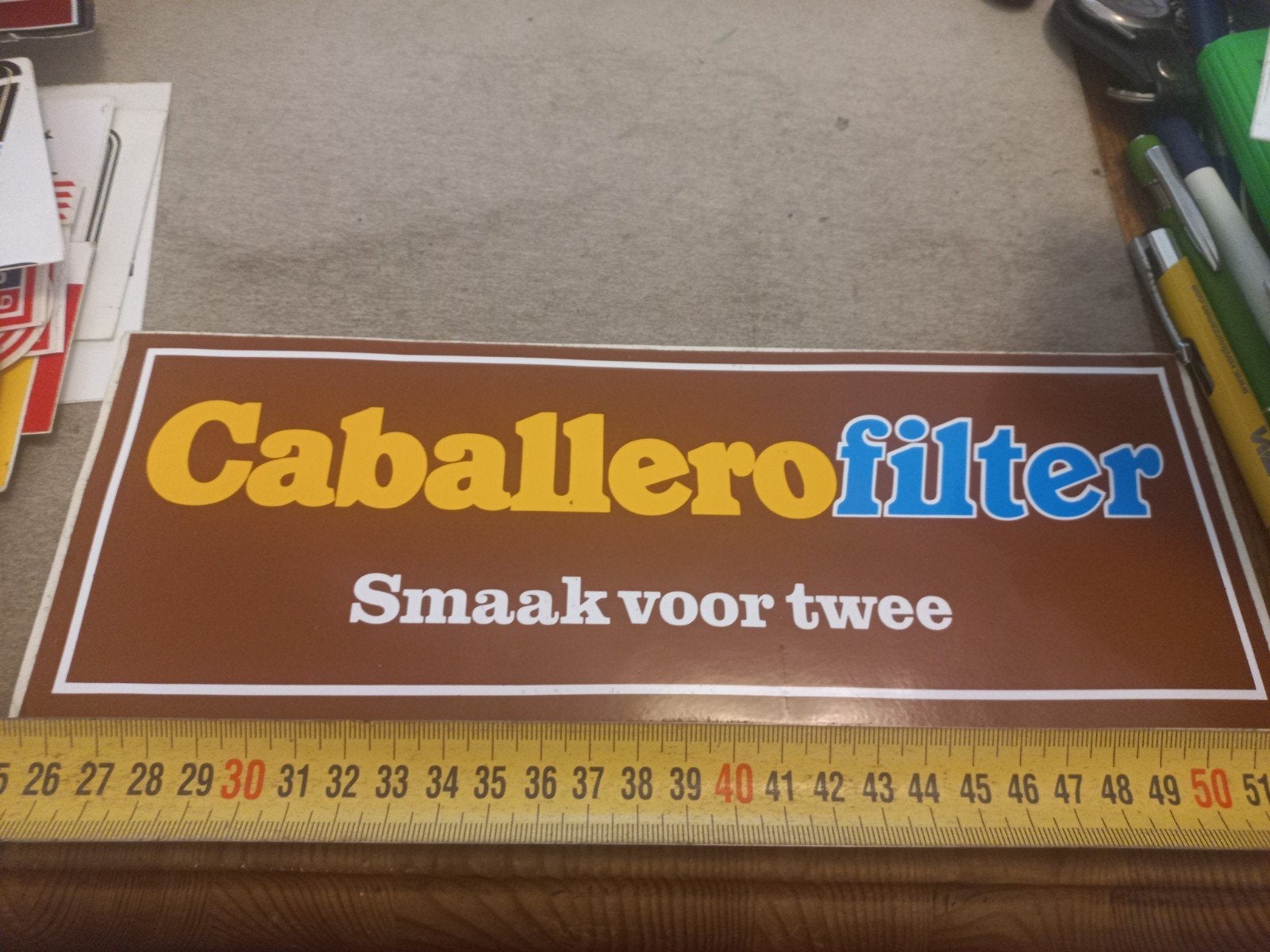 Vintage Caballero Filter  - Smaak voor Twee, Ophalen of Verzenden, Gebruikt