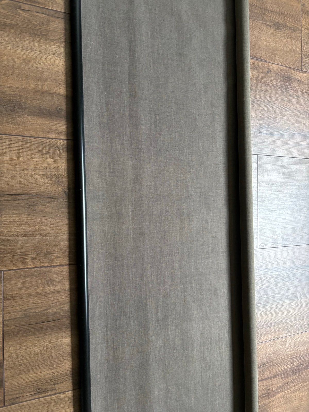Rolgordijn taupe kleur, 100 tot 150 cm, Ophalen of Verzenden, Zo goed als nieuw, 200 cm of meer