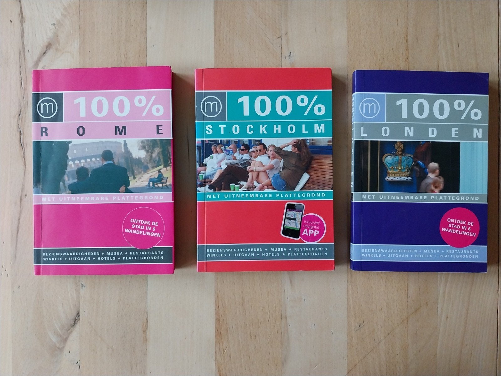 100% Reisgidsen: Rome, Londen, Stockholm - Ontdek de stad!, Overige merken, Europa, Ophalen of Verzenden, Zo goed als nieuw