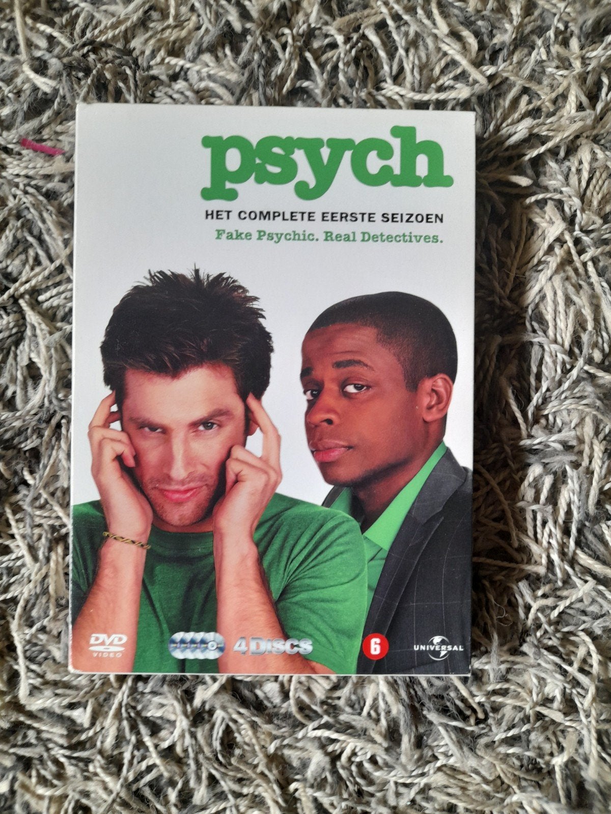 dvd psych eerste seizoen, Vanaf 6 jaar, Ophalen of Verzenden, Zo goed als nieuw, Nederlands