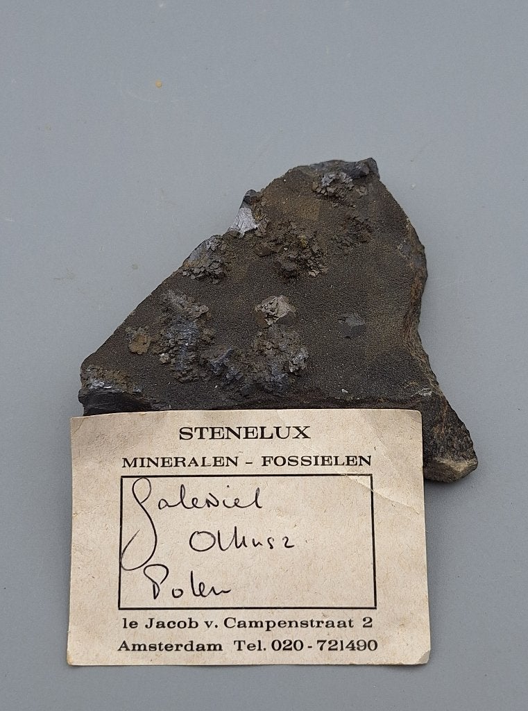 Galeniet - Olkusz, Polen, Ophalen of Verzenden, Mineraal