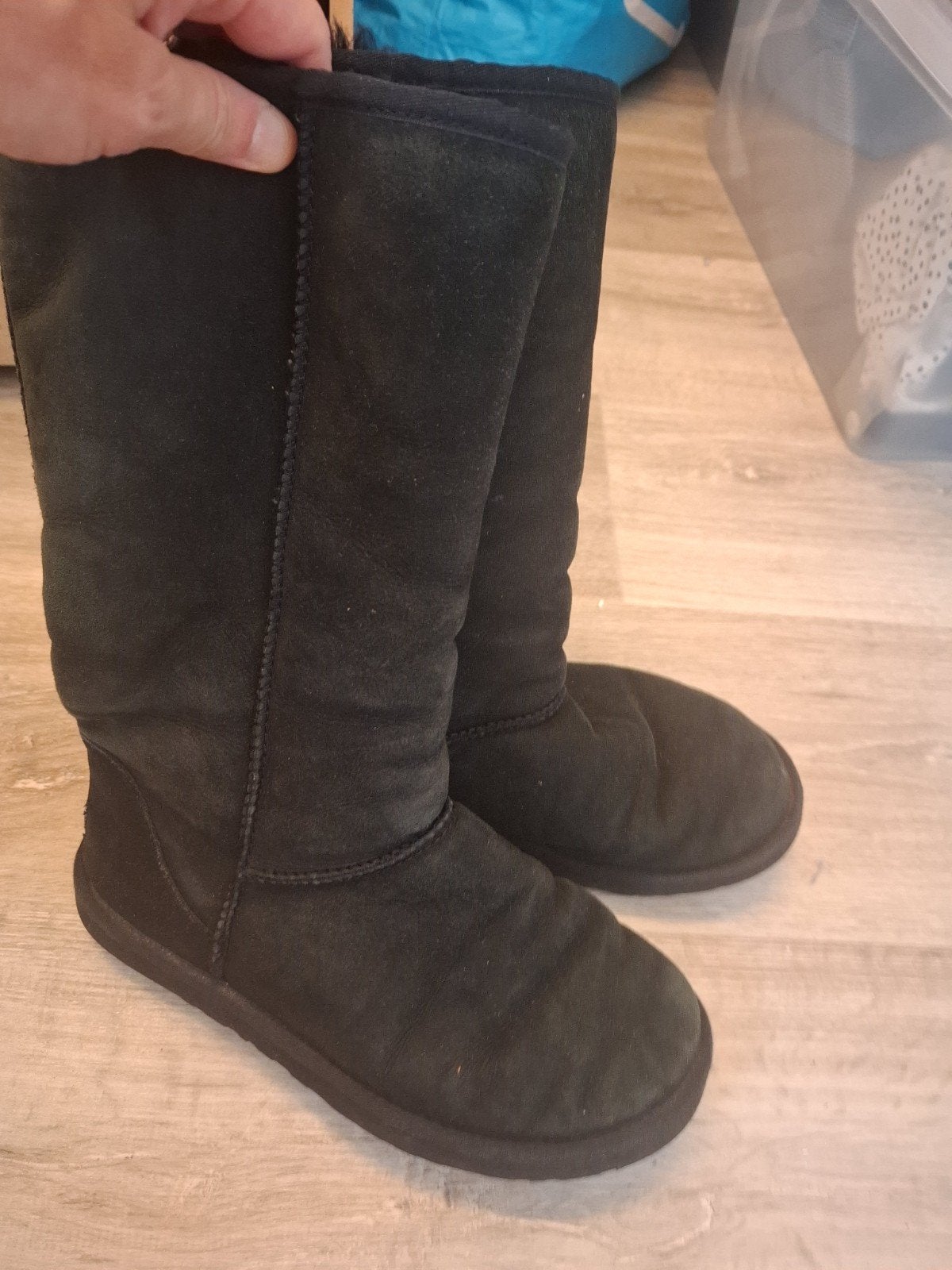Zwarte UGG laarzen - Maat 39, Hoge laarzen, UGG, Zwart, Ophalen of Verzenden