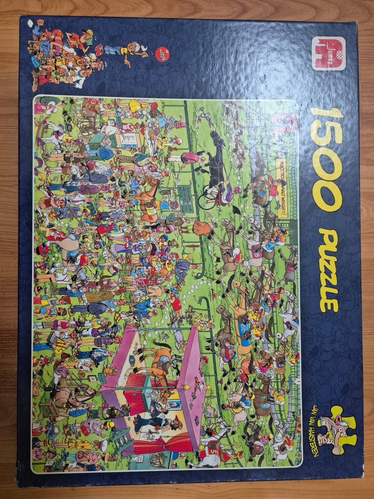 Jan van Haasteren 1500 stukjes legpuzzel, Ophalen of Verzenden, 500 t/m 1500 stukjes, Gebruikt, Legpuzzel
