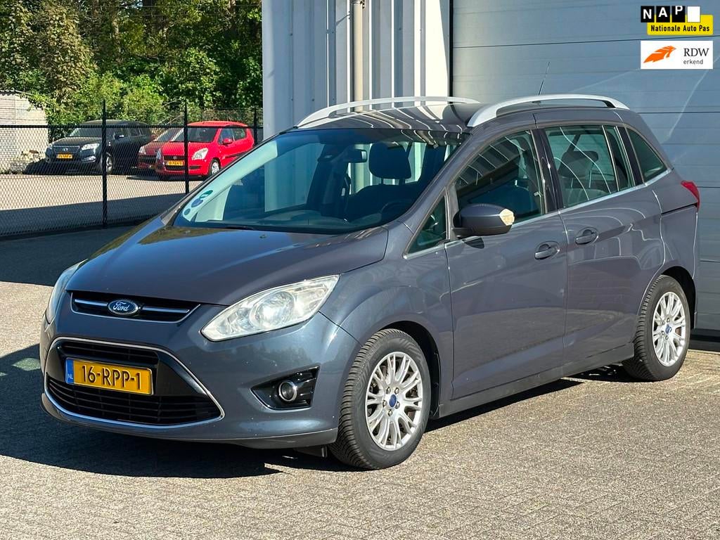 Ford Grand C-Max 1.6 Titanium, Climate, Cruise, Elek Pack, A, Auto's, Ford, Bedrijf, Te koop, Grand C-Max, ABS, Airbags, Airconditioning