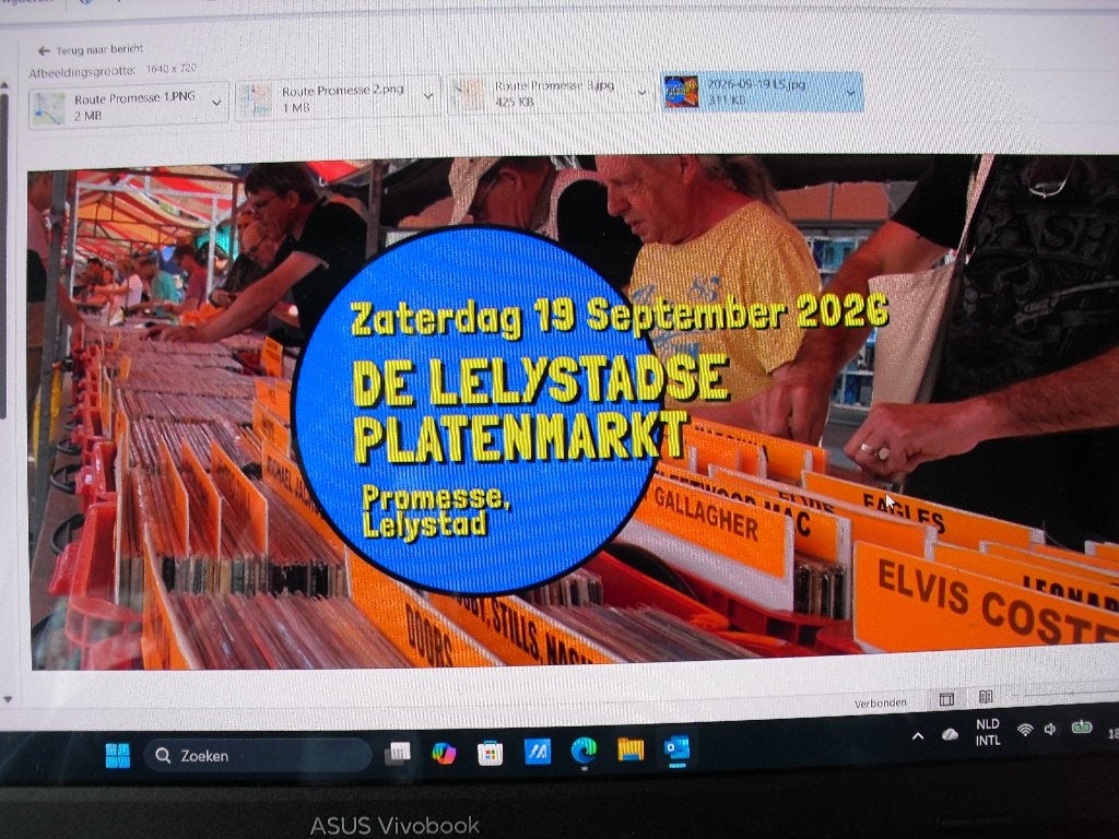 Morgen Platenbeurs !! Lelystad, Cd's en Dvd's, Ophalen, LP, Pop, 7 inch
