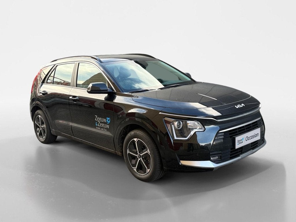 Kia Niro 1.6i Hybrid DynamicLine Fabrieksgarantie t/m 19-11-, Auto's, Kia, Gebruikt, Leder en Stof, Origineel Nederlands, Bedrijf