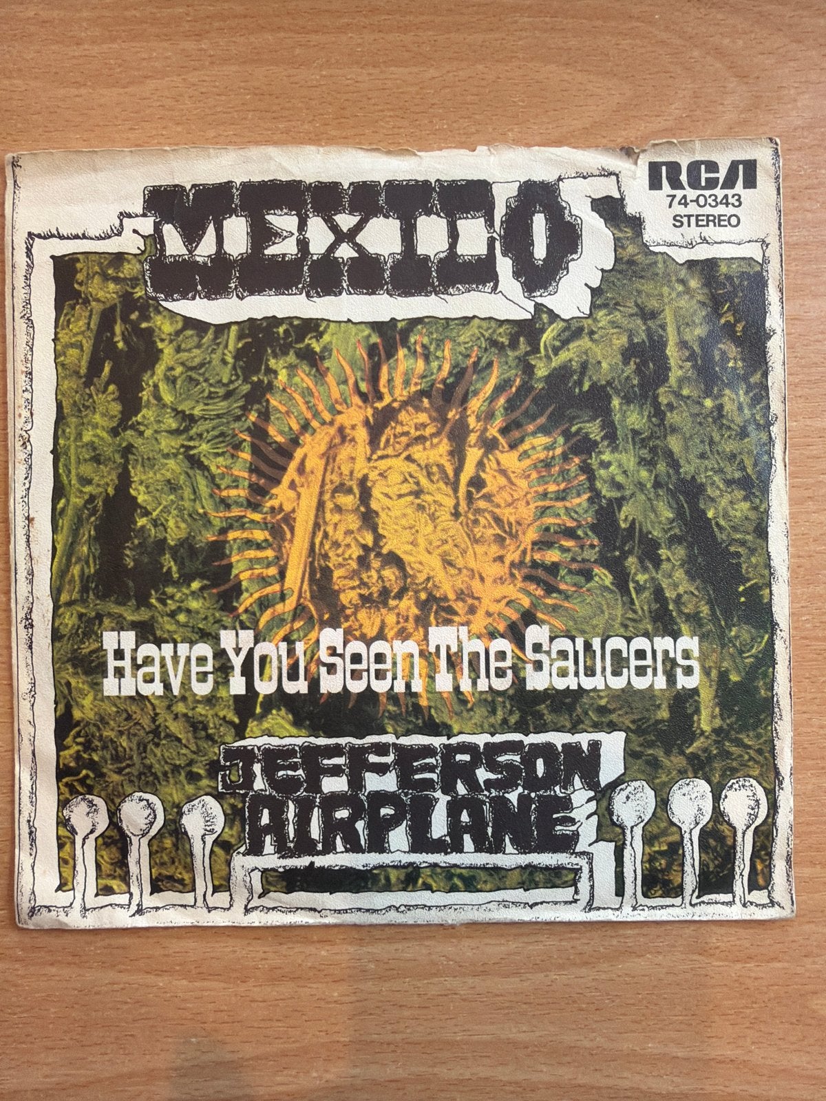 Jefferson Airplane - Mexico / Have You Seen The Saucers, Gebruikt, 7 inch, Single, Ophalen of Verzenden