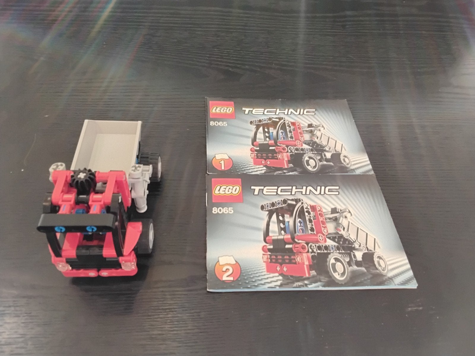 Lego Technic, 8065, Mini Container Truck, 2011, Kinderen en Baby's, Speelgoed | Duplo en Lego, Gebruikt, Lego, Compleet, Ophalen of Verzenden