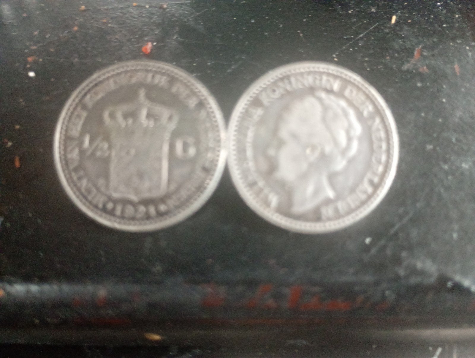 Zilveren ½ gulden 1921 Koningin Wilhelmina, ½ gulden, Zilver, Ophalen of Verzenden, Koningin Wilhelmina
